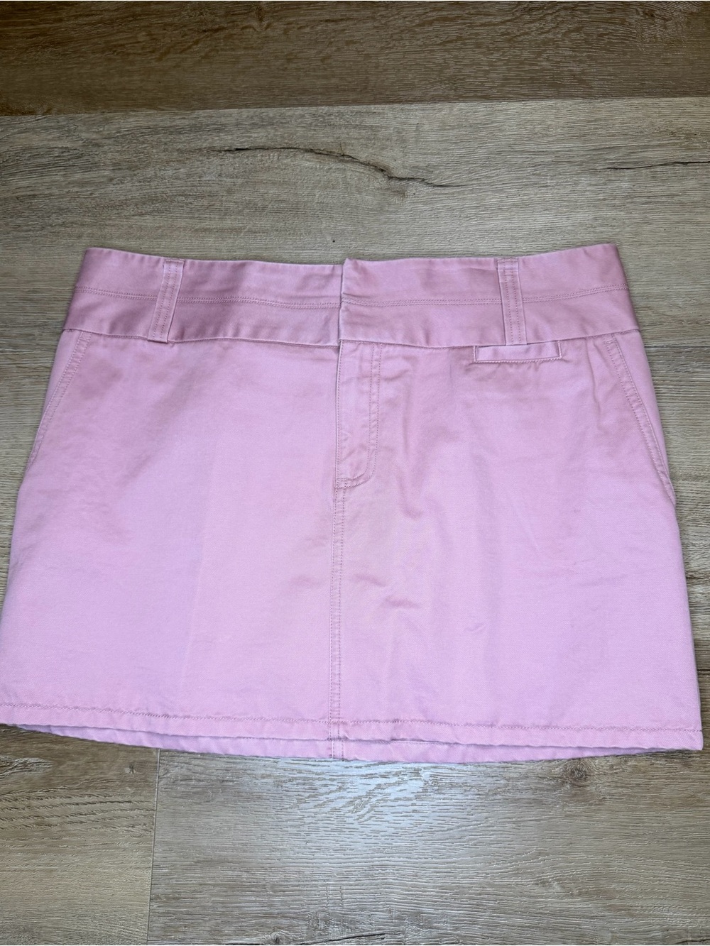 Old Navy Light Pink Cotton Mini Skirt